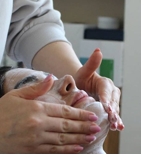 Luxury facial treatment